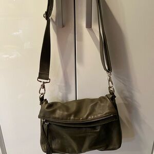 Margot Brown Leather Crossbody Bag